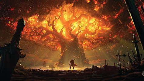 Warbringers Sylvanas And The Burning Of Teldrassil Cinematic Spoilers