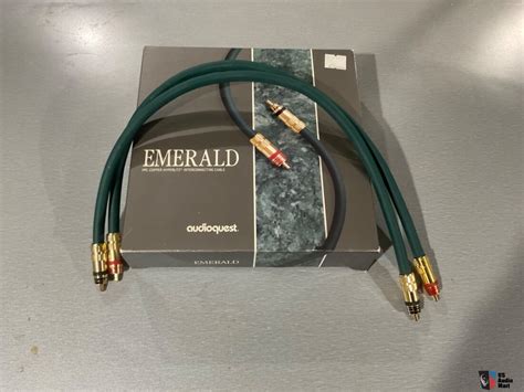 Audioquest Emerald 0 5 And 1M RCA Interconnects Photo 4885630 US