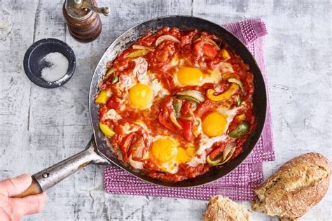 Shakshuka Met Brood Recept Allerhande Albert Heijn Rezept