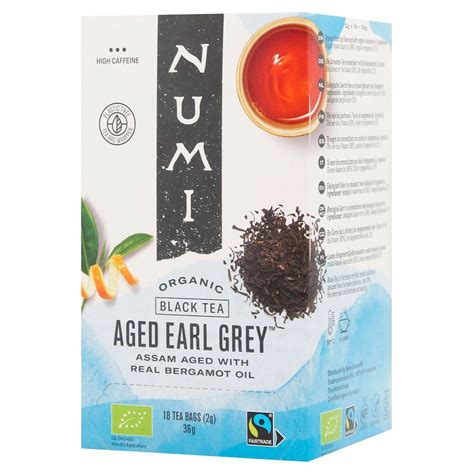 Купити Чай чорний асам з бергамотом Старий Граф Грей Numi Organic Tea ...