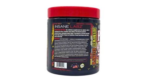 Pre Entreno Psychotic Insane Labz 35 Serv Energia Pre Entreno Sabor