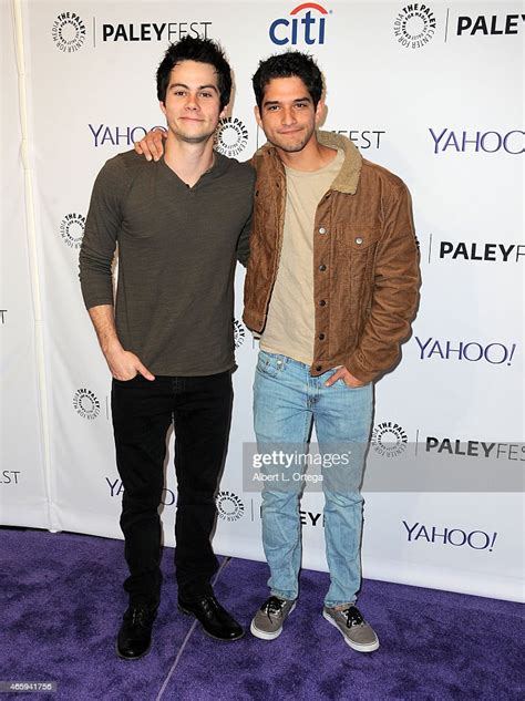 Actors Tyler Posey Ad Dylan Obrien Arrive For The Paley Center For