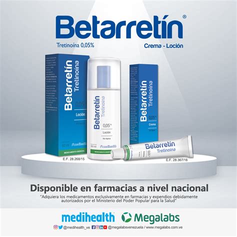 Medihealth on Twitter Betarretin Tretinoína 0 05 en sus