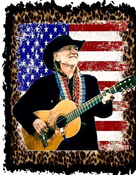 Willie Nelson Svg Png Country Music Svg Png 4th Of July Svg Png Stars