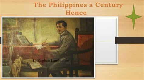 Philippines A Century Hence Ppt