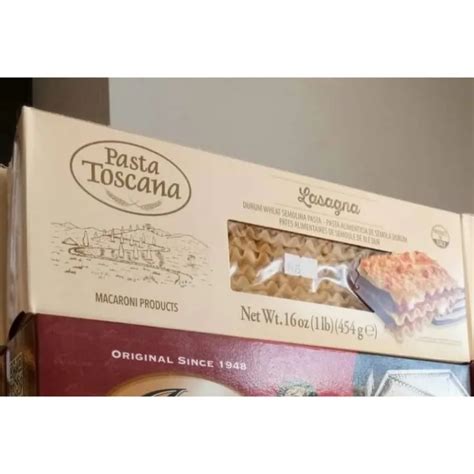 Pasta Toscana Durum Semolina Lasagna G Lazada Ph