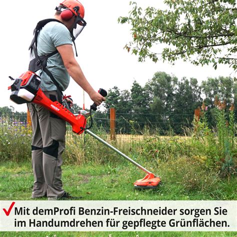 Freischneider Hecht I Takt Benzin Motor Und Antivibrationsgriff