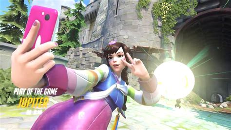 Overwatch Play Of The Game Dva 2 Gameplay Potg Youtube