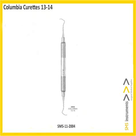 Columbia Curettes Sms Dental Instruments