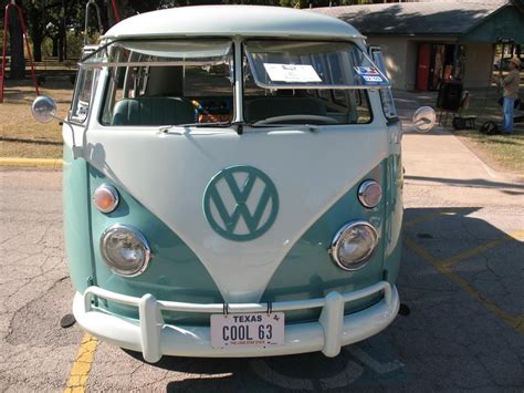 Mint Green And White Two Tone 1963 Vw Bus In Fort Worth Tx