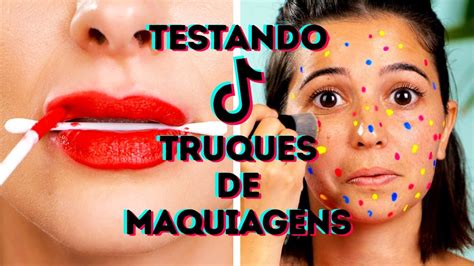 Testamos Os Truques Malucos De Maquiagem Do Tik Tok Youtube