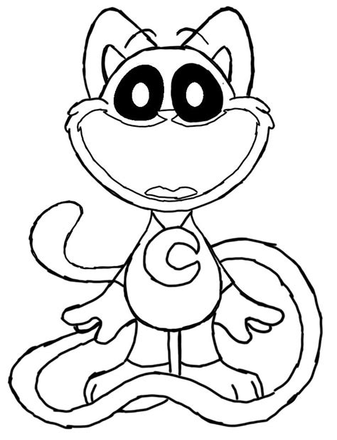 Dibujo de catnap