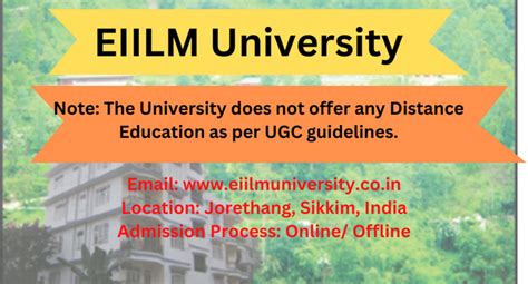 Eiilm University Distance Education Admission Affordable Ug Pg Courses