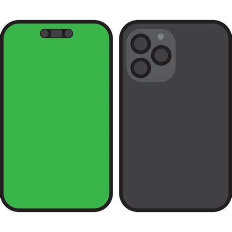 Premium Vector Green Screen Phone