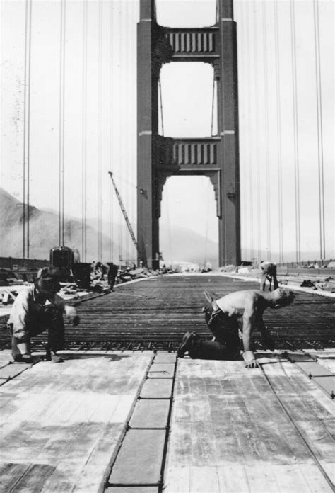 Golden Gate Bridge, Construction - ShockBlast