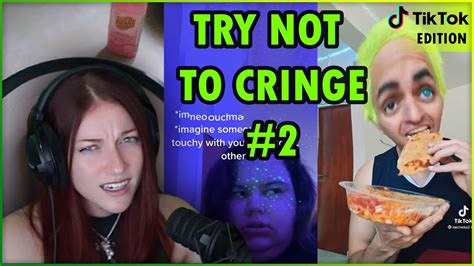 Try Not To Cringe Challenge 2 Tiktok Edition Kruz Reacts Youtube