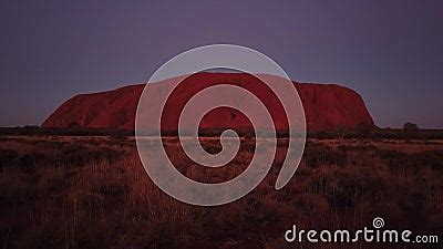 Uluru by night stock footage. Video of destination, bright - 162021068