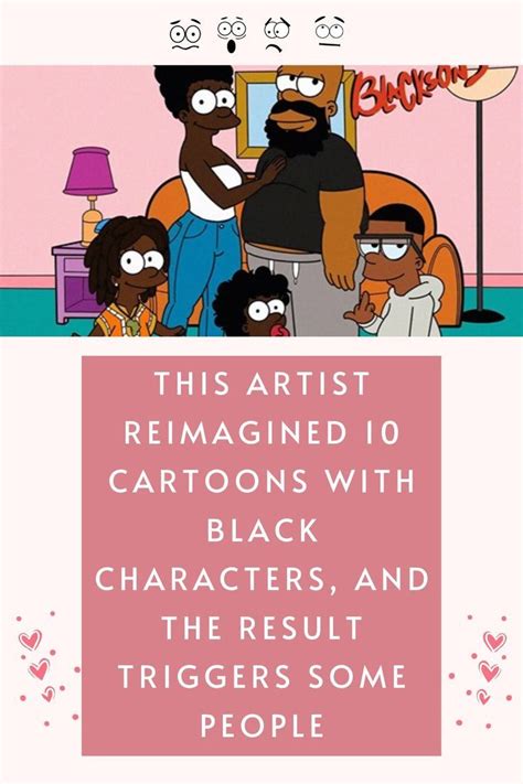 This Artist Reimagined Cartoons With Black Characters And The Result