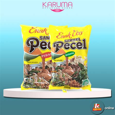 Jual Sambal Pecel Enak Eco Pedas Sedang Pedas Shopee Indonesia