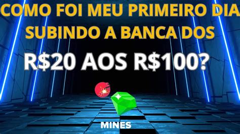 COMO FOI MEU PRIMEIRO DIA SUBINDO A BANCA DOS R 20 AOS R 100 YouTube