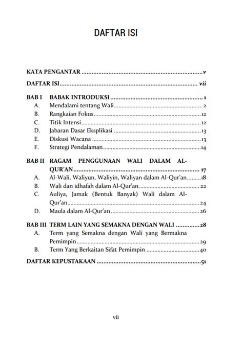 Buku Wali Pemimpin Dalam Perspektif Islam