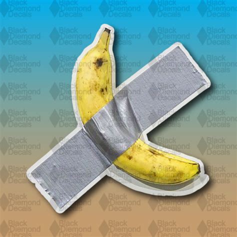 Banana Duct Tape Funny Art Lol Meme 5 Custom Vinyl Decal Sticker Jdm Ebay