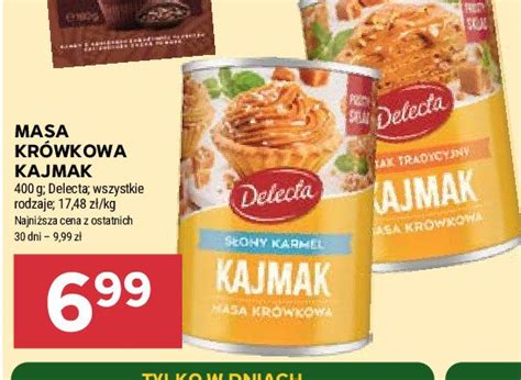 Masa Kr Wkowa Kajmak Tradycyjny Delecta Cena Promocje Opinie