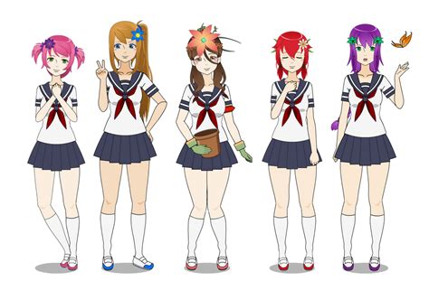 Yandere Simulator Gardening Club By Hairblue On Deviantart