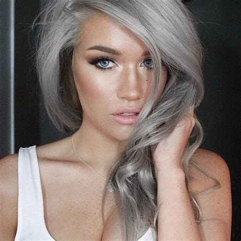 Tendencia Cabello Gris C Mo Te Ir El Pelo De Gris Mujeres Femeninas