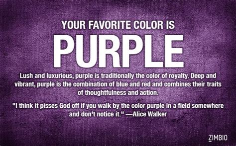 Zimbio Thinks My Favorite Color Is Purple How About You Purple Love