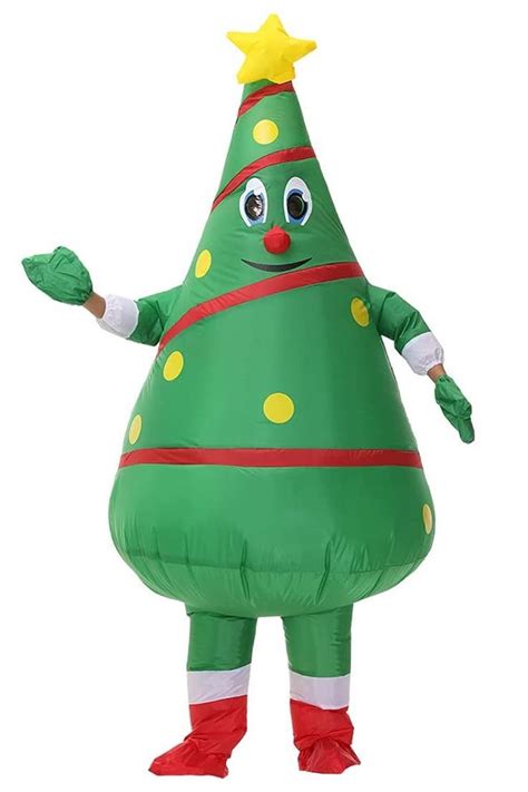 Giant Inflatable Christmas Tree Costume