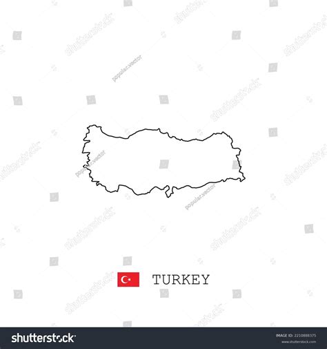 Turkey Outline Map