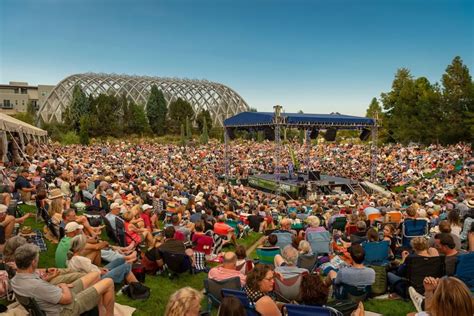 Evenings Al Fresco And The Summer Concert Series At Denver Botanic