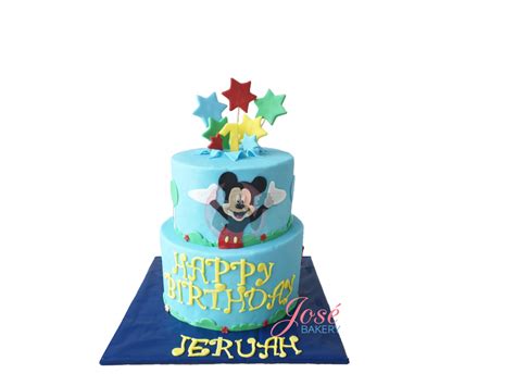 Mickey Mouse Taart Personen Bestellen Jose Bakery