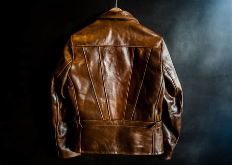 Schott Bros Nyc New Release Horween Steerhide Sunset Jacket Milled