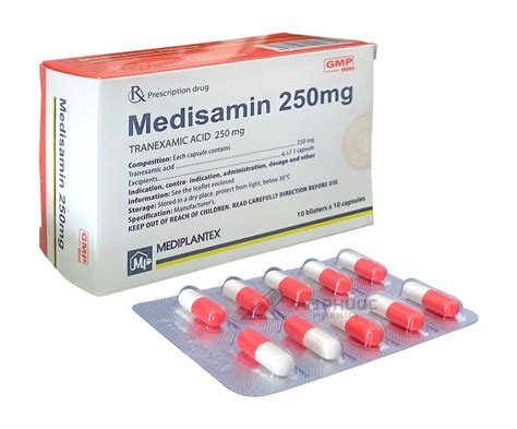 Thuốc Medisamin 250mg Acid Tranexamic