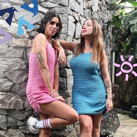 Vestido de Crochê Summer Fio Bikini Blog da Lã Formosa