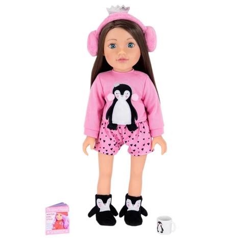 DESIGNAFRIEND Penguin Sleepover Set - Doll Clothes - WAREHOUSE RETURNS