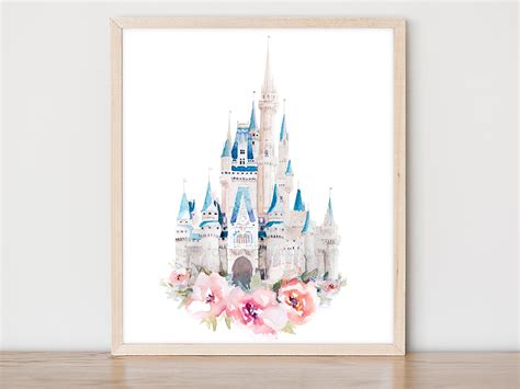 Walt Disney Castle Prints, Neuschwanstein Castle Disney, 41% OFF