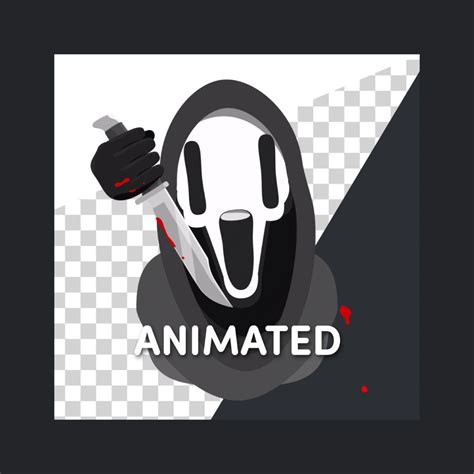 Animated Emote For Twitch Ghostface Dbd Animated Emotes Etsy