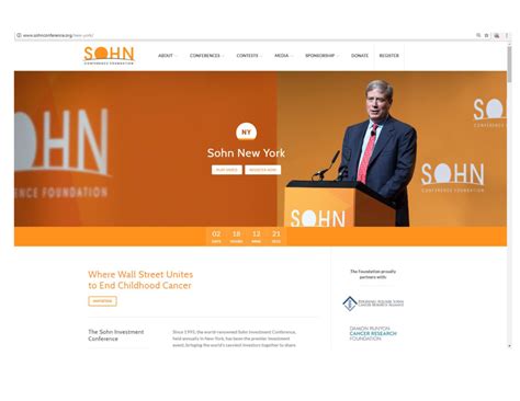 annual sohn investment conference pershing square foundation
