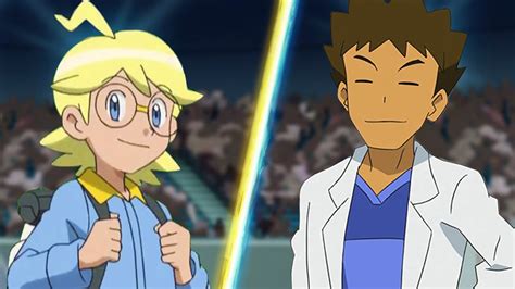 Pokemon Battle Clemont Vs Brock Youtube