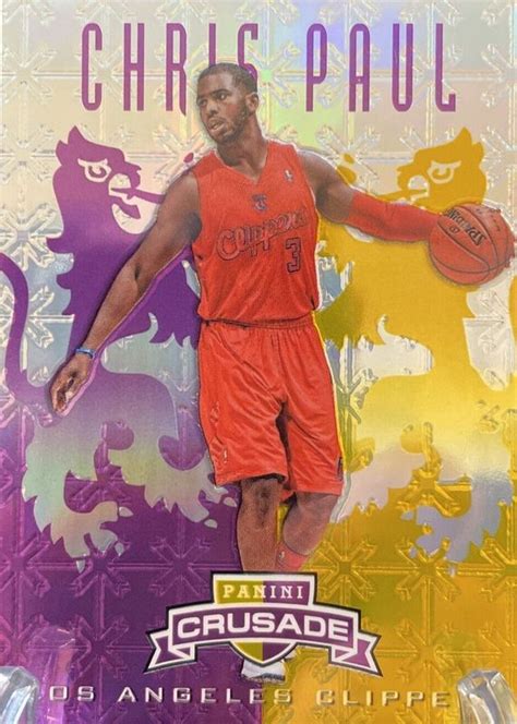 Chris Paul Crusade Prizm Purple Gold Price Guide Sports