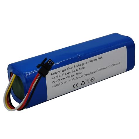 14 4V 14 8V 6400mAh 5200mAh Li Ion Rechargeable Battery Pack For Midea