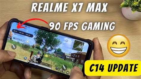 Realme X7 Max Gaming Performance Test PROPER 90 FPS YouTube