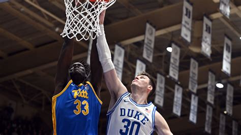 Duke Basketballs Kyle Filipowski Jared Mccain Discuss Loss To Pitt