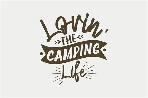 Lovin The Camping Life Camping Svg Graphic By Svg Box Creative Fabrica