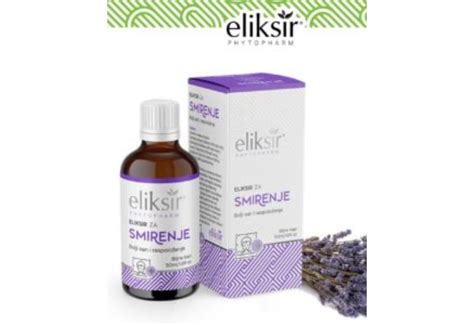 Eliksir Biljne Kapi Za Smirenje 50ml Biljni Preparati OLX Ba