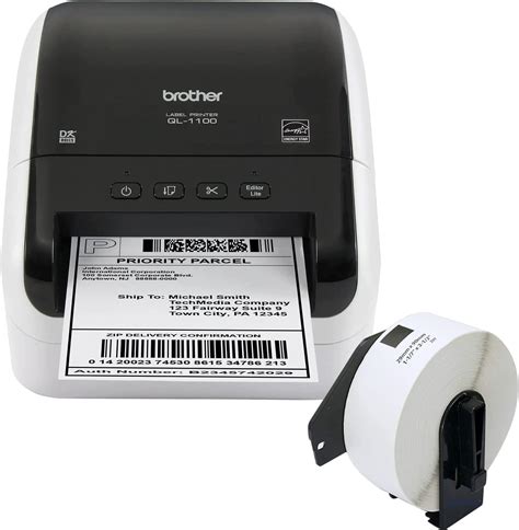 Brother Ql 1100 Wide Format Wired Thermal Label Printer