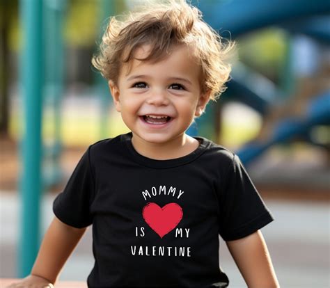 Cute Valentines Day Shirt Mommy Is My Valentine Valentines Day